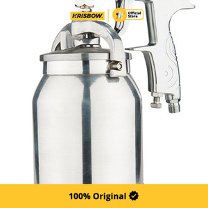 krisbow spray gun low pressure dengan tangki 1.8 mm