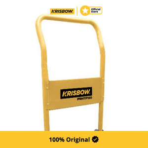 Krisbow Platform Troli Barang Roda Polyurethane 150Kg - Biru
