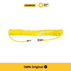 Krisbow Selang Recoil Hose 7,5 M Crr7 - Kuning