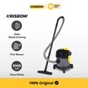 Krisbow Vacuum Cleaner Debu Kering & Basah 12 Ltr 1000 Watt