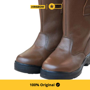 Krisbow Ukuran 43 Viking Sepatu Pengaman - Cokelat Tua