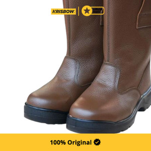 Krisbow Ukuran 42 Viking Sepatu Pengaman - Cokelat Tua
