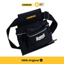 Krisbow Tas Perkakas 8 Kompartemen Lrtp1 - Hitam Tempat Penyimpanan Alat Perkakas Tool Organizer Bag Organizer Alat Pertukangan Wadah Perkakas Teknisi