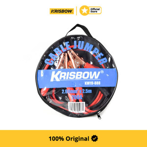 Krisbow Kabel Jumper Booster Cable 200A 2.5M Erbj2