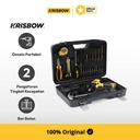 Krisbow Set Drill Bor Listrik Tanpa Kabel 12V Ircids121