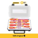 Krisbow Set 8 Pcs Obeng Insulasi Lriss8 - Merah/Kuning Insulated Screwdriver Set Perkakas Listrik Screwdriver Alat Perkakas