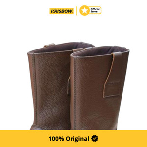 Krisbow Ukuran 43 Viking Sepatu Pengaman - Cokelat Tua