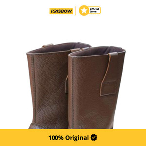 Krisbow Ukuran 42 Viking Sepatu Pengaman - Cokelat Tua