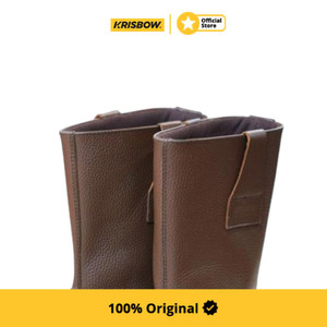 Krisbow Ukuran 41 Viking Sepatu Pengaman - Cokelat Tua