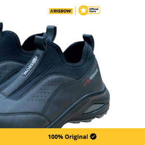 Krisbow Ukuran 40 Chronos Sepatu Pengaman - Hitam