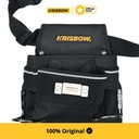 Krisbow Tas Perkakas 8 Kompartemen Lrtp1 - Hitam Tempat Penyimpanan Alat Perkakas Tool Organizer Bag Organizer Alat Pertukangan Wadah Perkakas Teknisi