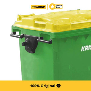 Krisbow Dust Bin Tempat Sampah Frwb660G2 660 Ltr - Hijau