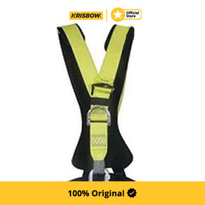 Krisbow Sabuk Pengaman Full Body Harness - Kuning/Hitam