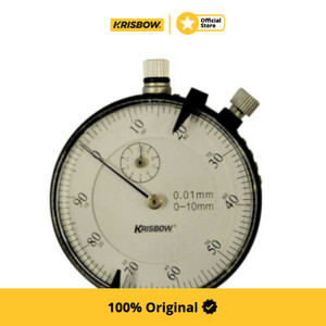 Krisbow Alat Ukur Dial Indikator 0-10 Mm/0,01 Mm
