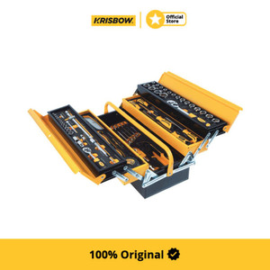 Krisbow Set 86 Pcs Perkakas Mekanik Dengan Kotak Penyimpan Lrshs1