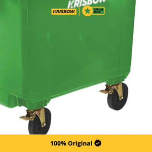 Krisbow Dust Bin Tempat Sampah Frwb660G2 660 Ltr - Hijau