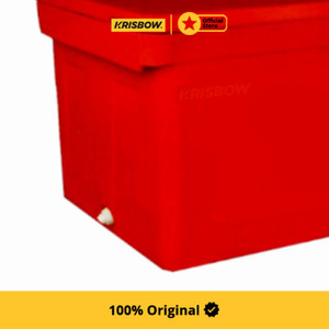 Krisbow Cooler Box Mrcb-120R 60 Ltr - Merah