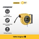Krisbow Air Hose Reel Kompresor Hybrid Polymer 9Mtr Ertih9