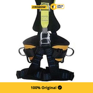 Krisbow Sabuk Pengaman Full Body Harness - Kuning/Hitam