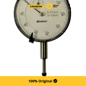 Krisbow Alat Ukur Dial Indikator 0-10 Mm/0,01 Mm