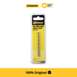 Krisbow Twist Drill Cobalt Mata Bor Metal 5 Mm