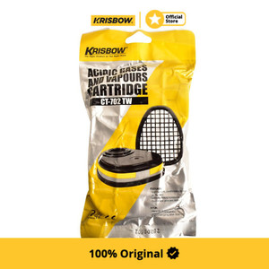 krisbow acidic gases & vapour cartridge ct-702tw