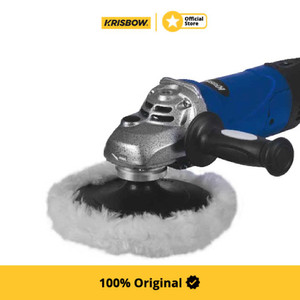 Krisbow Angle Polisher Mesin Poles Tangan 12,5 Cm 600W Irap5