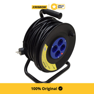 Krisbow Cable Reel Kabel Roll 50 Mtr