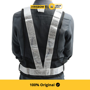Krisbow Safety Vest Rompi Pengaman Mesh (Ukuran M)
