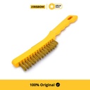 Krisbow Scratch Brush Sikat Kawat Kuningan 2 Baris