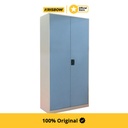 Krisbow File Cabinet Lemari Kantor 2 Pintu - Biru