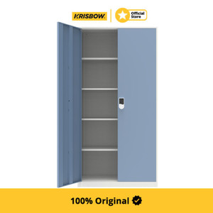 Krisbow Lemari Arsip Kantor Besi Digital Lock 4 Rak