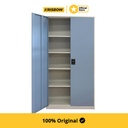 Krisbow File Cabinet Lemari Kantor 2 Pintu - Biru