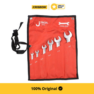 Jetech Set Kunci Pas Open End 5.5-24 Mm 6 Pcs