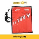 Jetech Set Kunci Pas Open End 5.5-24 Mm 6 Pcs