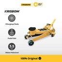 Krisbow Hydraulic Jack Dongkrak Buaya 3,5 Ton Erljh3