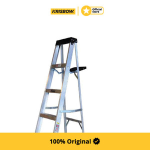 krisbow tangga lipat aluminium heavy duty 10 step 3 mtr