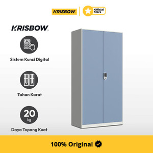Krisbow Lemari Arsip Kantor Besi Digital Lock 4 Rak