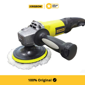 Krisbow Angle Polisher Mesin Poles Tangan 18 Cm