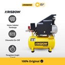 Krisbow Compressor Kompresor Angin 1Hp 8L 8Bar 1Ph Crdc0108