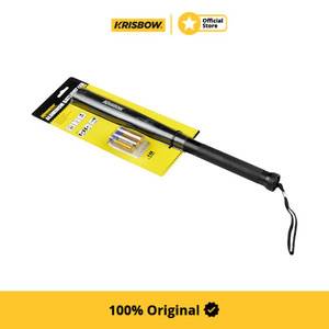 Krisbow Senter Flashlight Led Aluminium 300 Lm 4Xaa