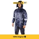 Krisbow Rainsuit Jas Hujan Ukuran M - Biru Navy