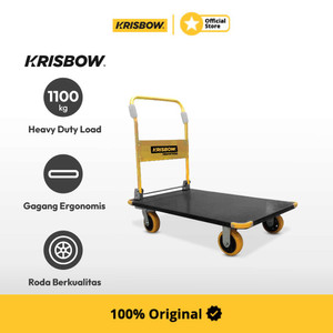 Krisbow Platform Hand Troli Barang 1100 Kg