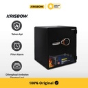 Krisbow 53x48.3x61 Cm Brankas Tahan Api Swf2420e