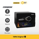 Krisbow 47x48.3x35.6 Cm Brankas Tahan Api & Air Swf1418e