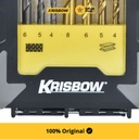 Krisbow Set Drill Bits Mata Bor Mixed 10 Pcs Iradbs10