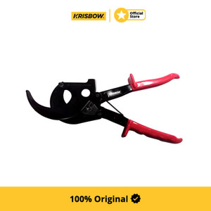Krisbow Ratchet Cable Cutter Tang Potong 40 Cm2 Lrrcc40