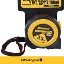 Krisbow Measuring Tape Meteran 1,6 Cm X 3,5 M Lrmt3