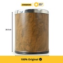 Krisbow Dust Bin Tempat Sampah Bulat - Coklat