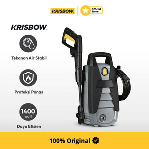Krisbow High Pressure Cleaner Home Use 100 Bar 1400 Watt